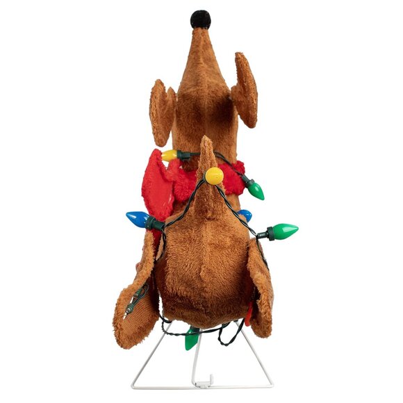 30" LED Dachshund Dog Christmas Decor Indoor/Outdoor Prop Muilticolor Lights - Picture 5 of 6